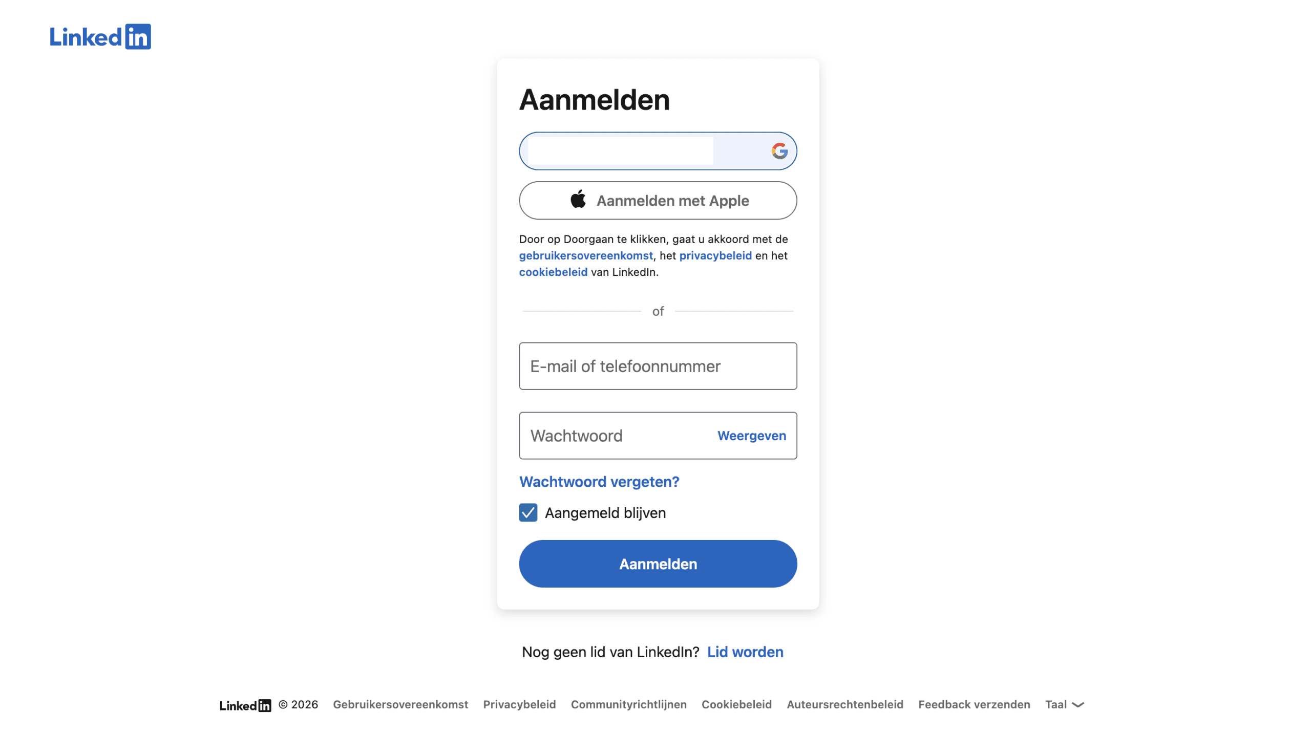 Linkedin bedrijven pagina aanmaken